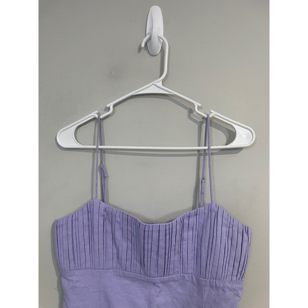 NWT Maeve By Anthropologie Ophelia Dress in Lilac Size 8 Mini Feminine Dainty - Picture 3 of 12